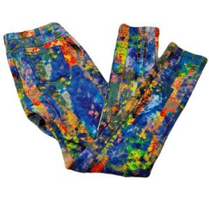 Like An Angel Watercolor Straight Jeggings size Large